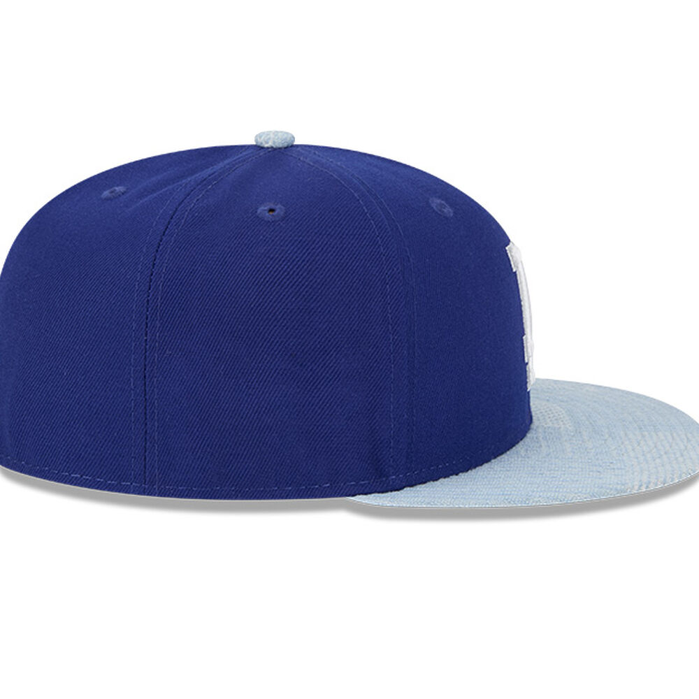 Gorra 59fifty Los Angeles Dodgers Mlb Patch Denim Blue image number 4.0